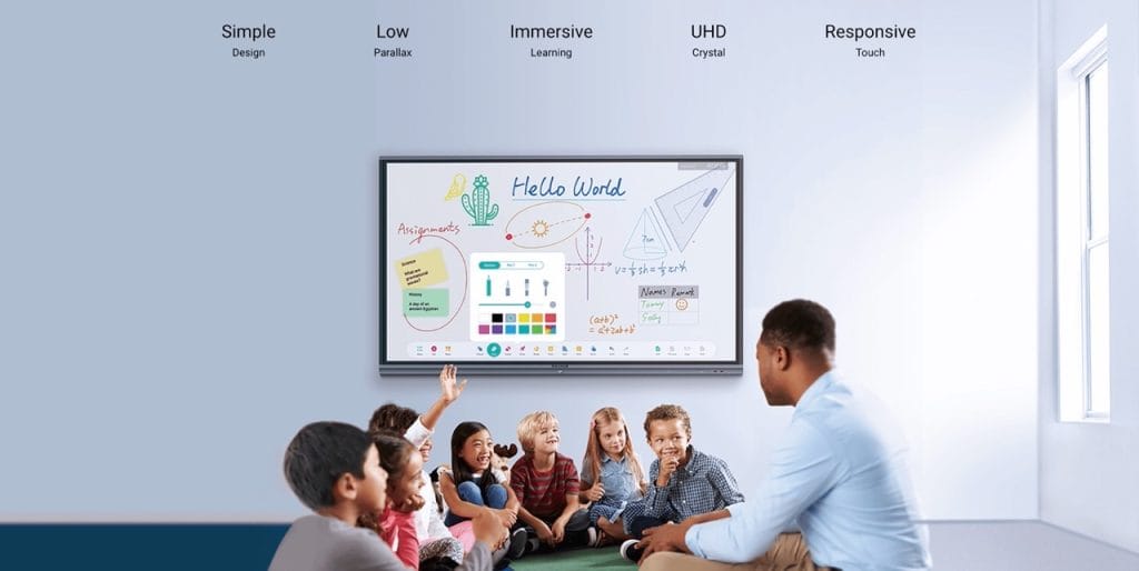 interactive flat panel displays untuk sekolah