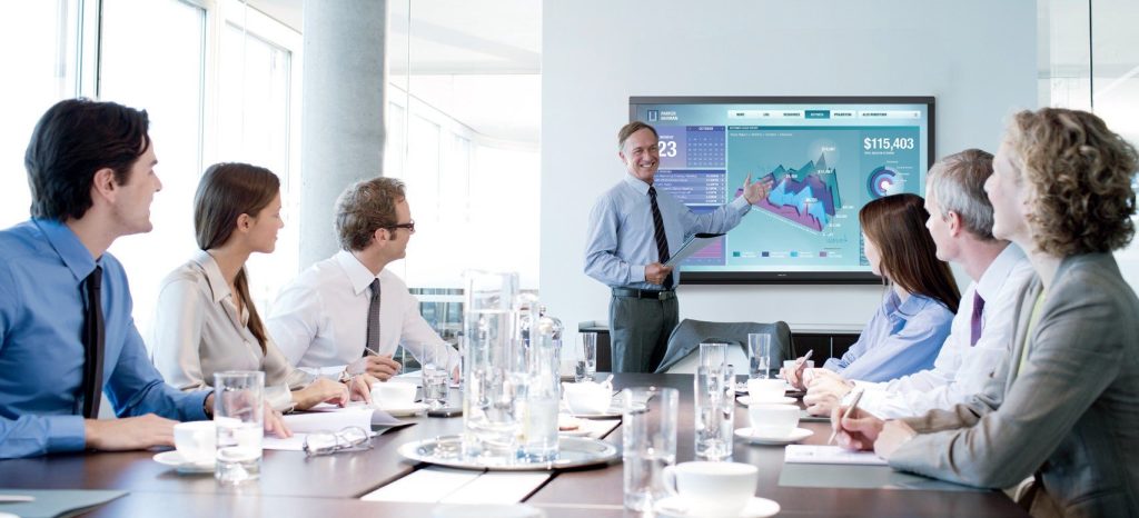 interactive flat panel displays